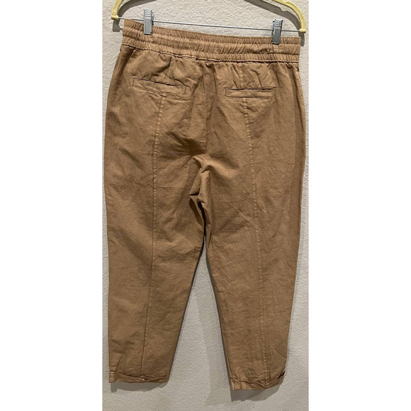 NWT ALEX MILL Sam Pull-On Linen Blend Pants (6) - Picture 6 of 6